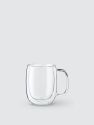 Coffee Glass Mug, 12oz. 355ml, 12oz, 2-Piece